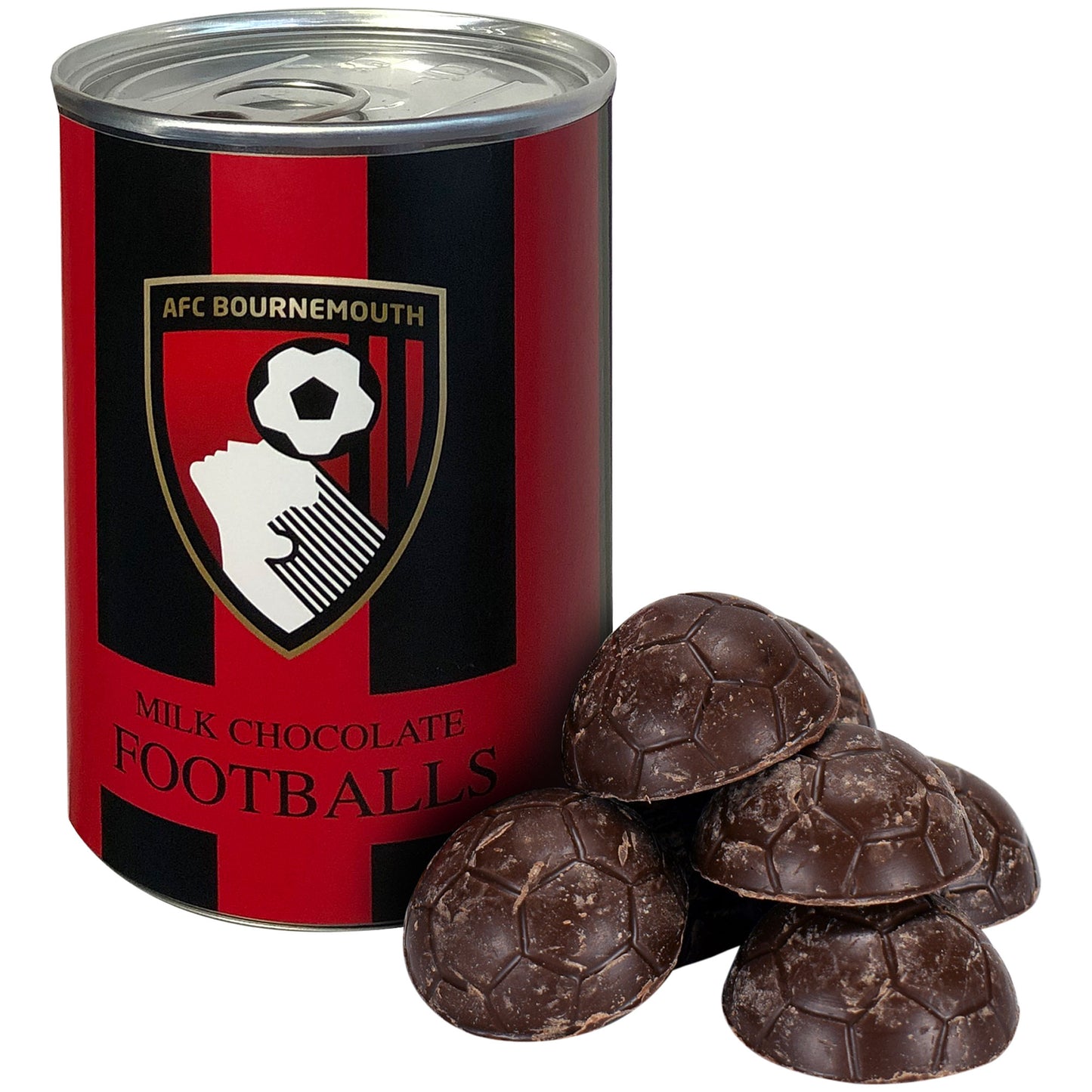 Chocolate Footballs Gift Tin