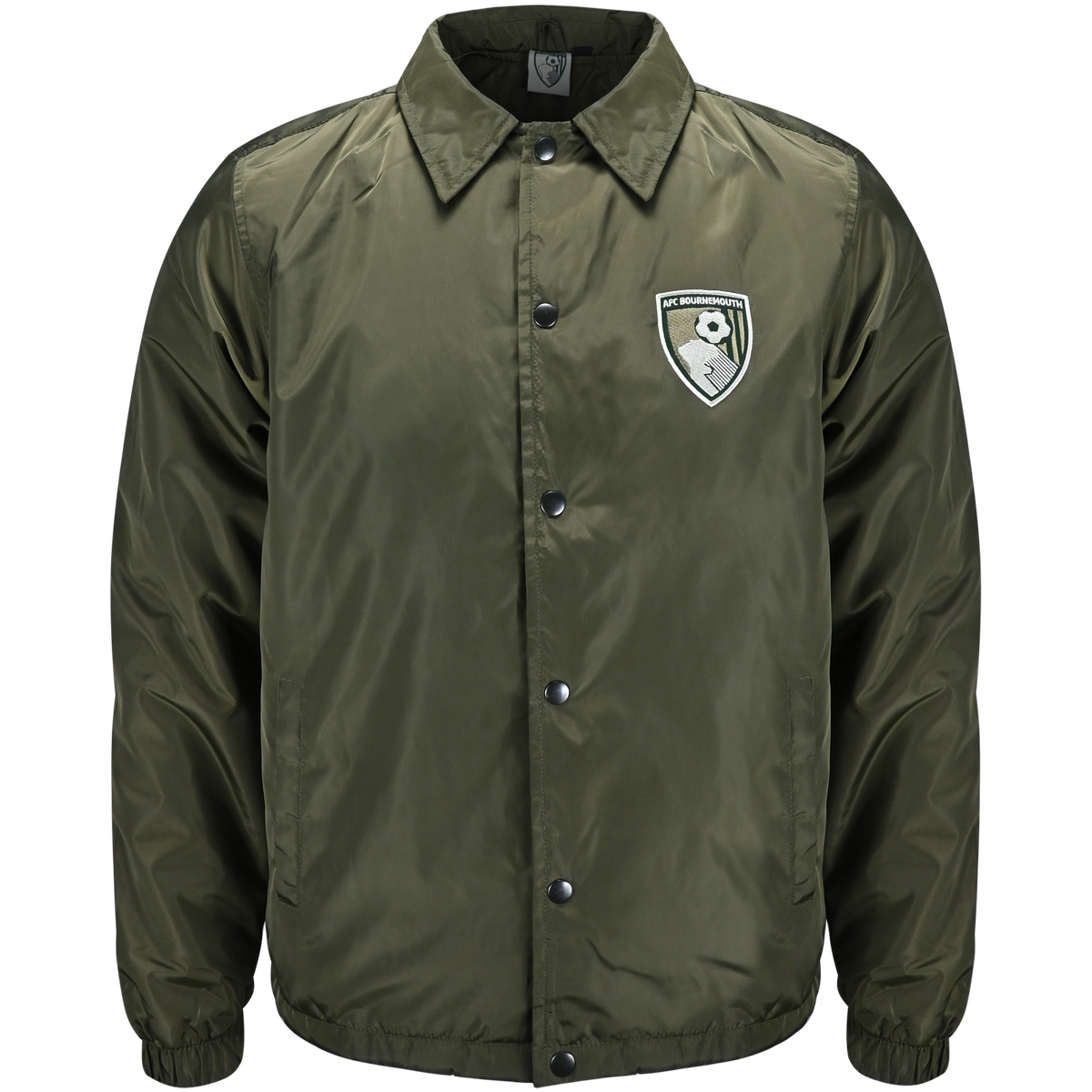 Cherries Coach Jacket - Olive