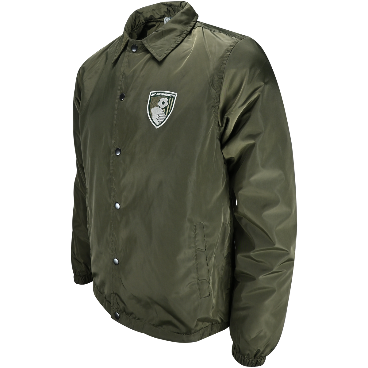 Cherries Coach Jacket - Olive