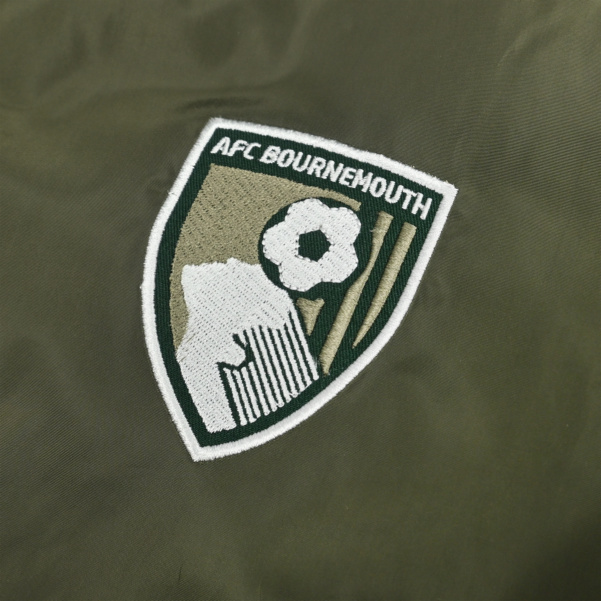 Cherries Coach Jacket - Olive