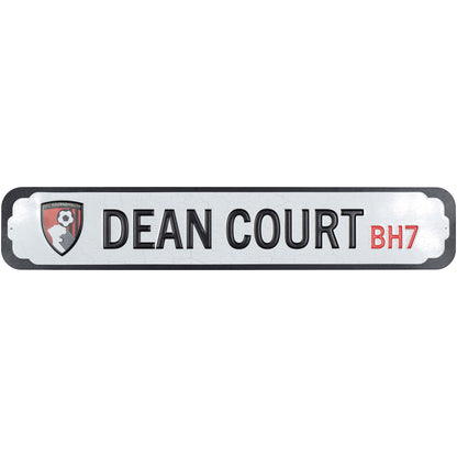 Long Metal Street Sign