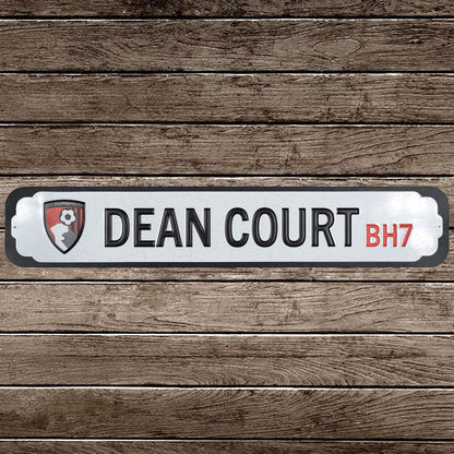 Long Metal Street Sign