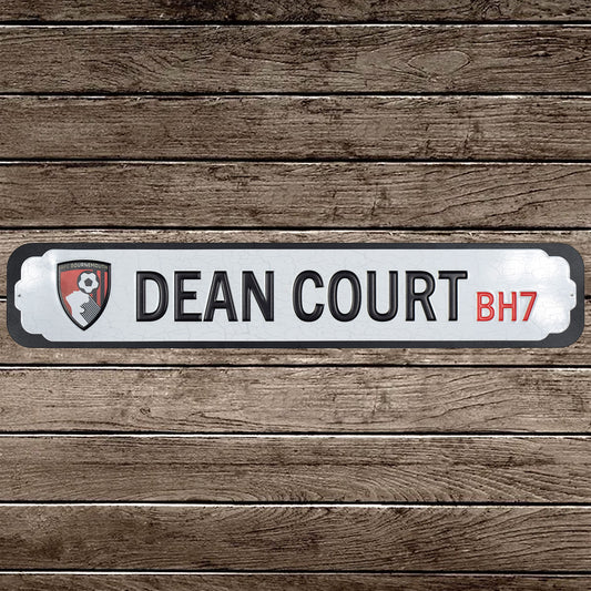 Long Metal Street Sign