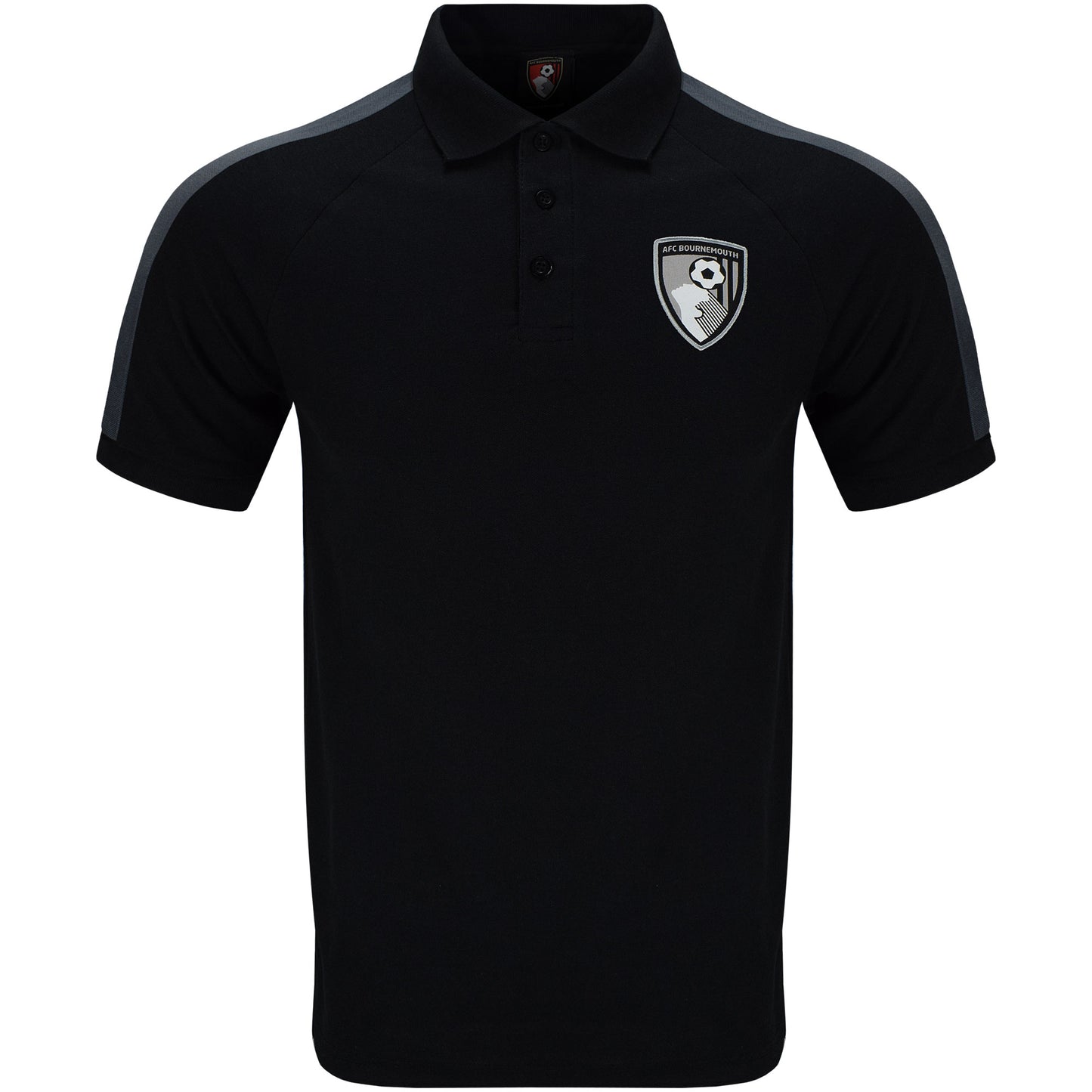 Adults Element Polo Shirt - Black / Charcoal