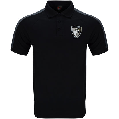 Adults Element Polo Shirt - Black / Charcoal