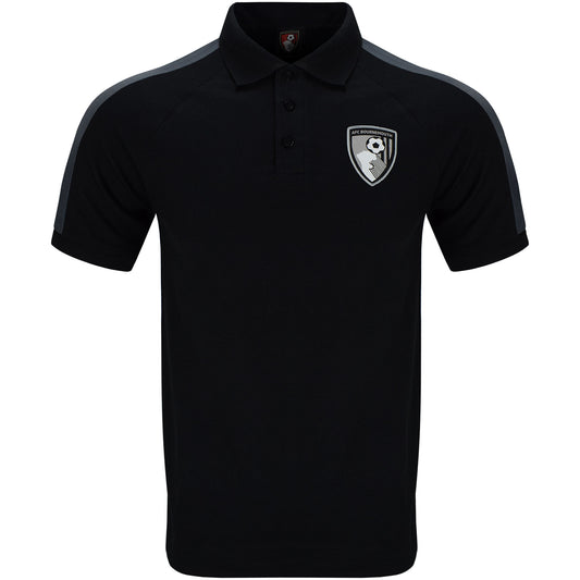 Adults Element Polo Shirt - Black / Charcoal