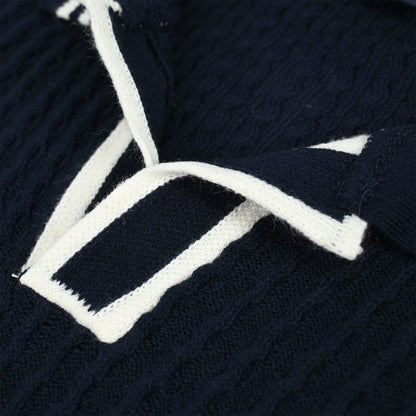Adults Elite Open Collar Polo - Navy