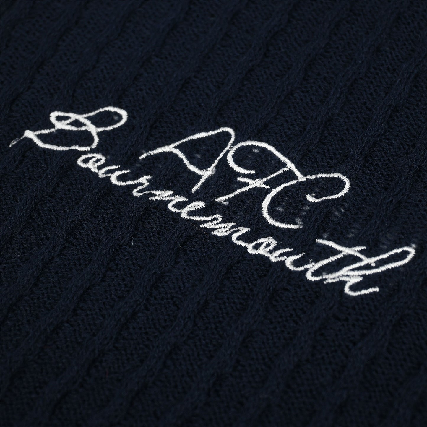 Adults Elite Quarter Zip Polo - Navy