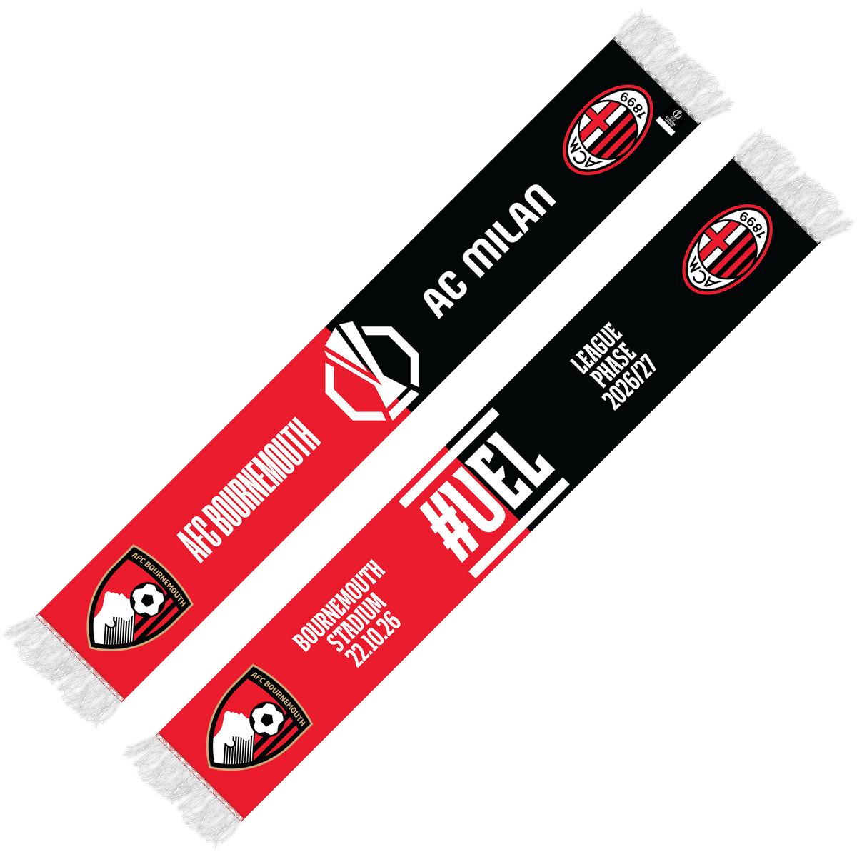 Europa League Scarf Vs AC Milan