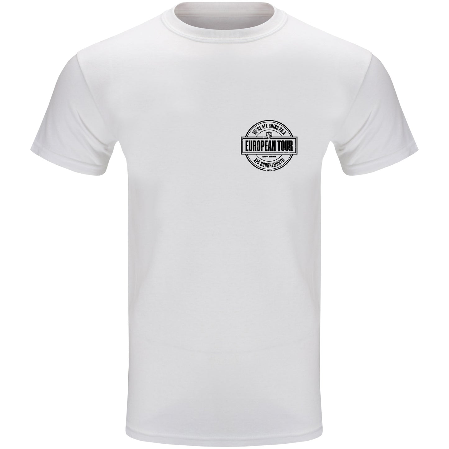 Adults European Tour T Shirt - White
