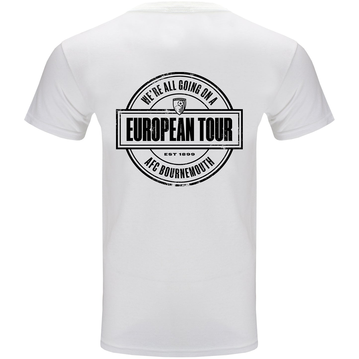 Adults European Tour T Shirt - White