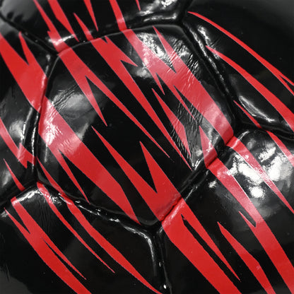 Lightning Football - Black / Red - Size 1