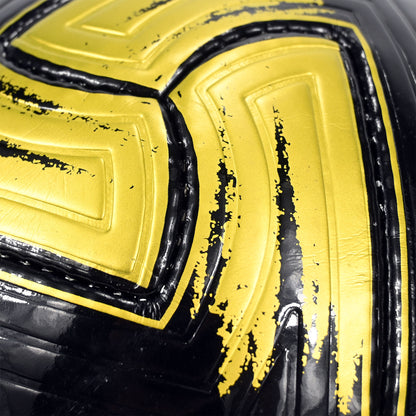 Falcon Embossed Football - Black / Gold - Size 5