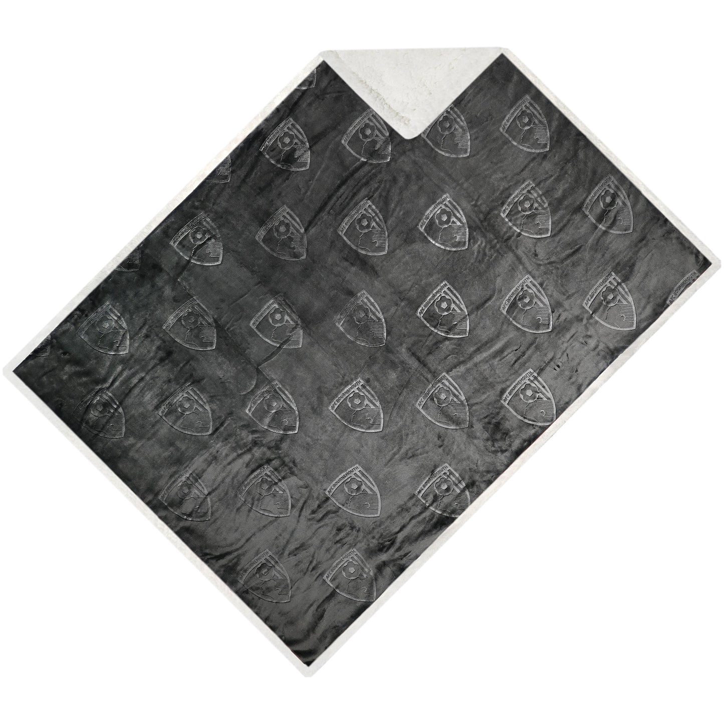 Sherpa/Teddy Fleece Blanket - Black