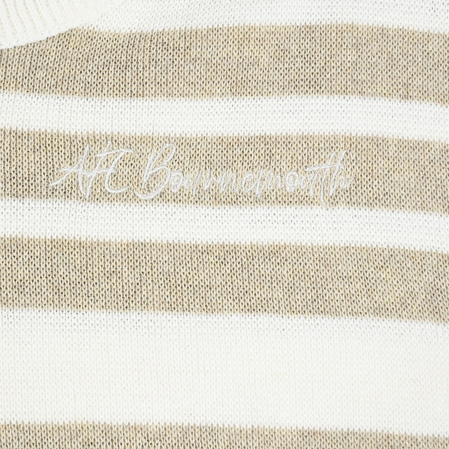 Womens Georgia Knitted Tee - Natural / Off White