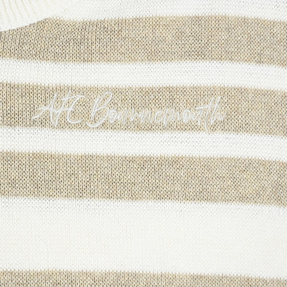Womens Georgia Knitted Tee - Natural / Off White