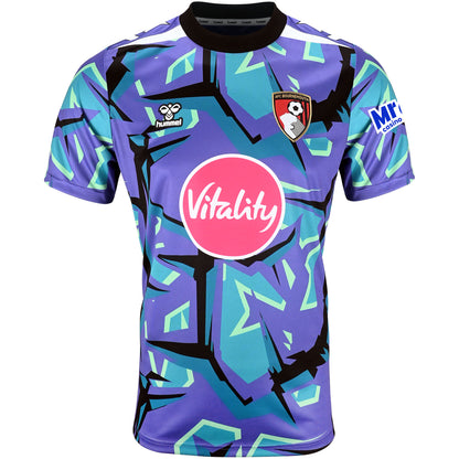 Adults Home Goalkeeper Shirt 26/27 - Purple / Green