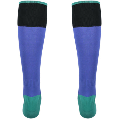 Childrens Home Goalkeeper Socks 26/27 - Purple / Green