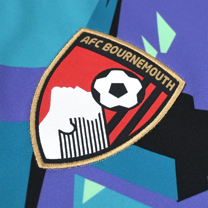 Childrens Home Goalkeeper Shirt 26/27 - Purple / Green