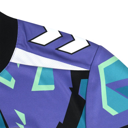 Childrens Home Goalkeeper Shirt 26/27 - Purple / Green