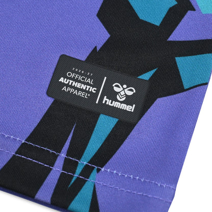 Childrens Home Goalkeeper Shirt 26/27 - Purple / Green