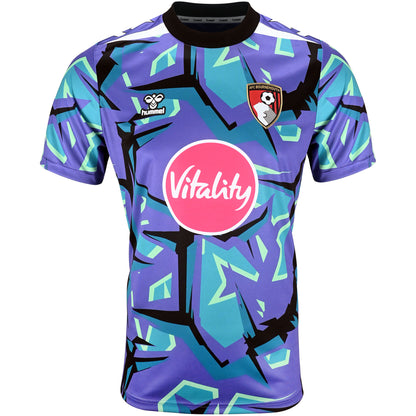 Childrens Home Goalkeeper Shirt 26/27 - Purple / Green