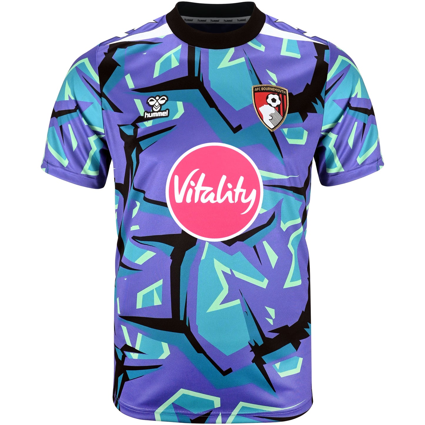 Childrens Home Goalkeeper Shirt 26/27 - Purple / Green