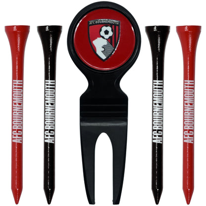 Golf Pitch Marker And Tee Gift Set