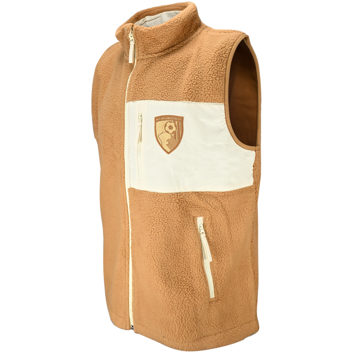 Heavy Pile Vest - Ochre