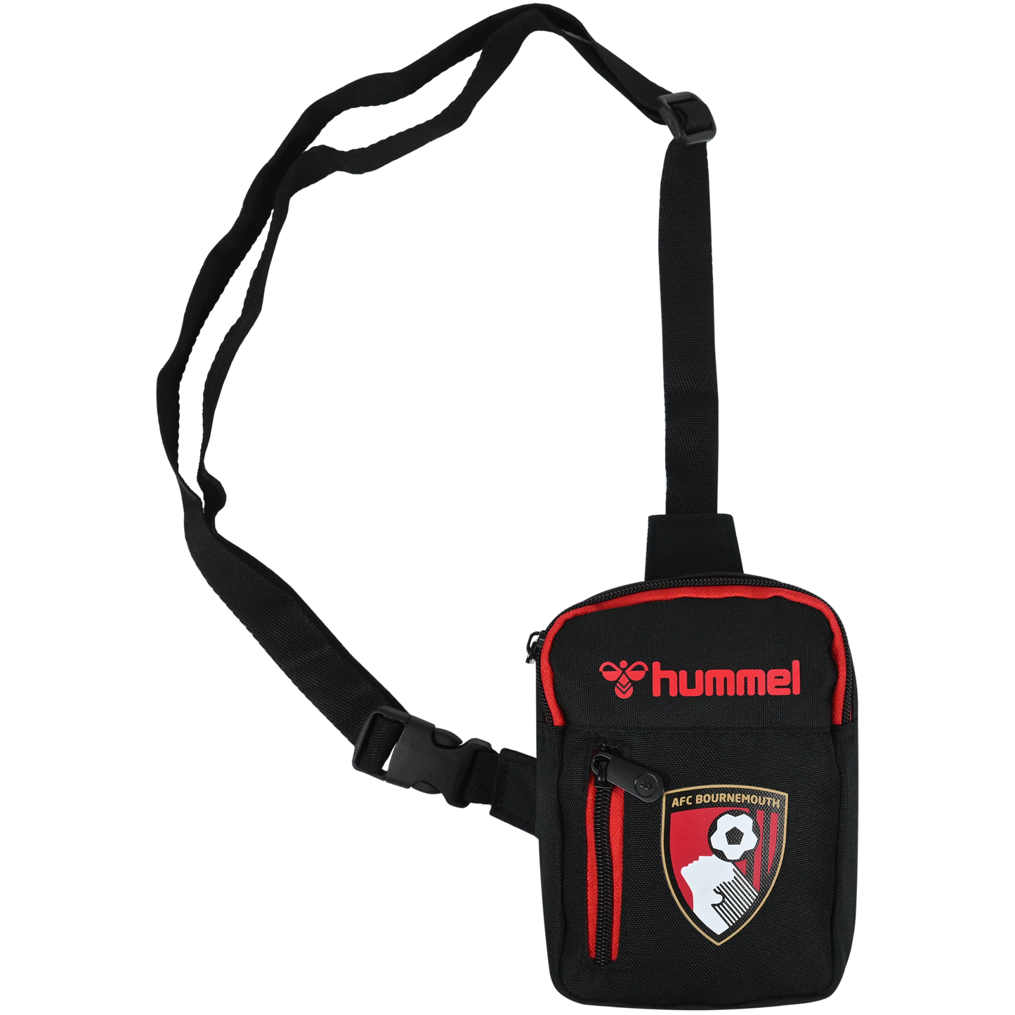 Hummel Cross Body Bag - Black / Red