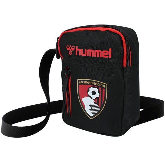 Hummel Cross Body Bag - Black / Red