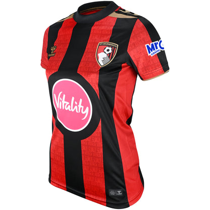Womens Home Shirt 26/27 - Red / Black
