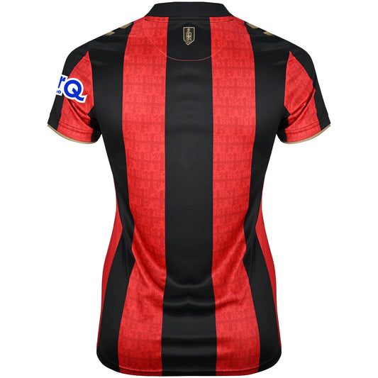 Womens Home Shirt 26/27 - Red / Black