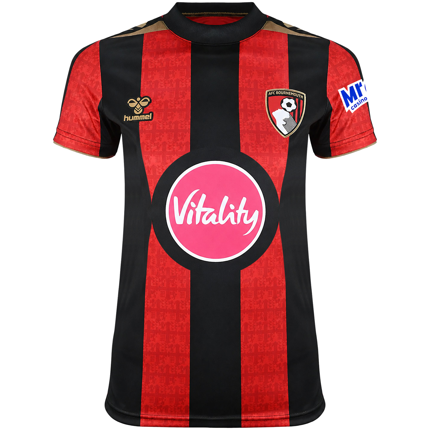 Womens Home Shirt 26/27 - Red / Black