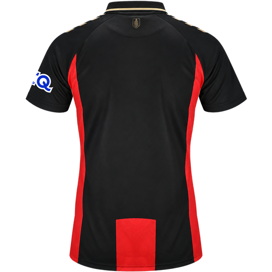 Womens European Home Shirt 26/27 - Red / Black