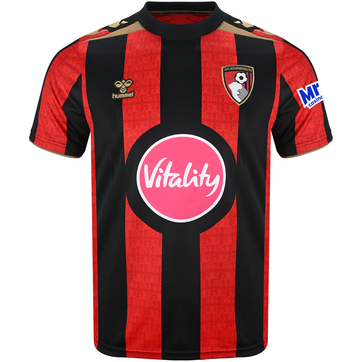 Mens Home Shirt 26/27 - Red / Black