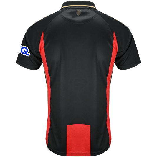 Mens European Home Shirt 26/27 - Red / Black
