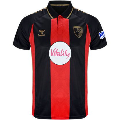 Mens European Home Shirt 26/27 - Red / Black