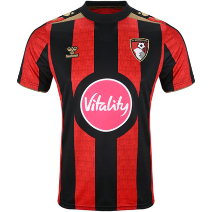 Childrens Home Shirt 26/27 - Red / Black