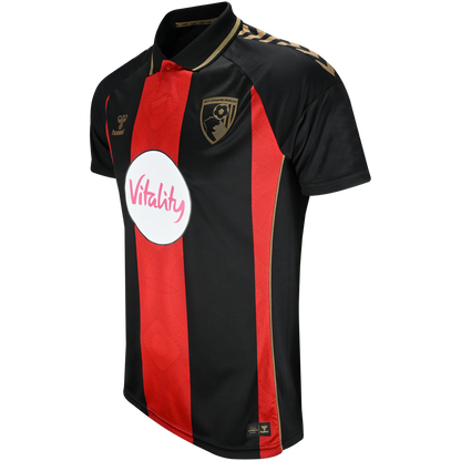 Childrens European Home Shirt 26/27 - Red / Black