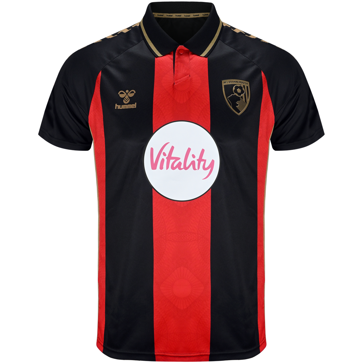 Childrens European Home Shirt 26/27 - Red / Black