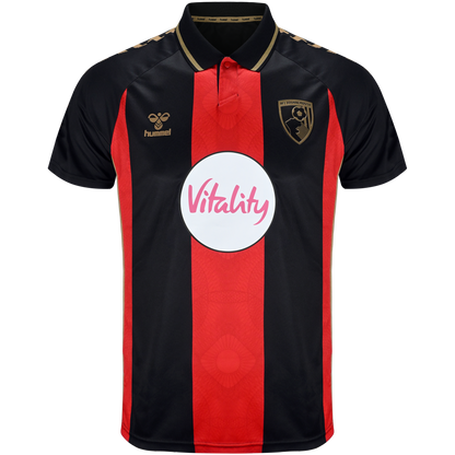 Childrens European Home Shirt 26/27 - Red / Black
