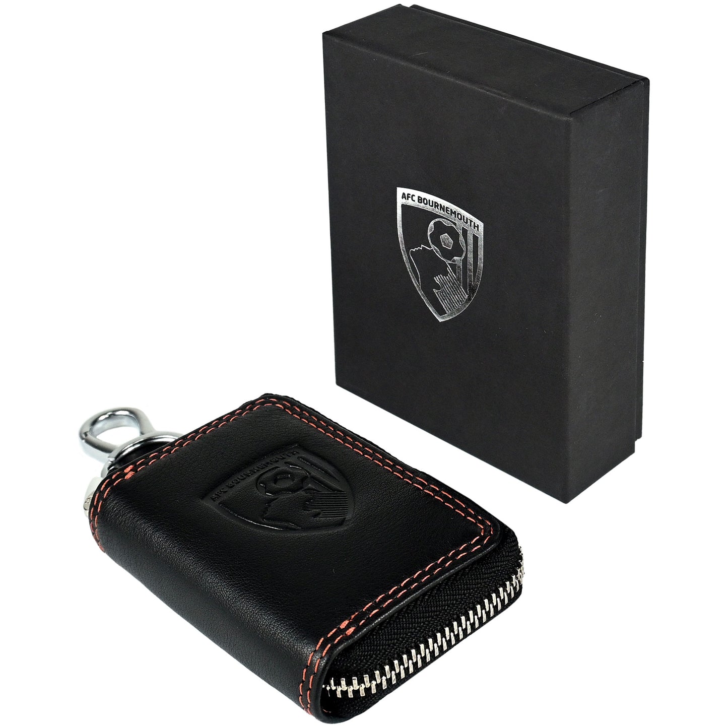 Premium Leather Signal Blocking Car Key Case