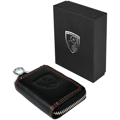 Premium Leather Signal Blocking Car Key Case