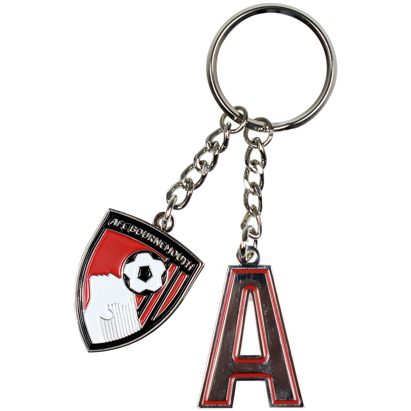 Initial Crest Keyring