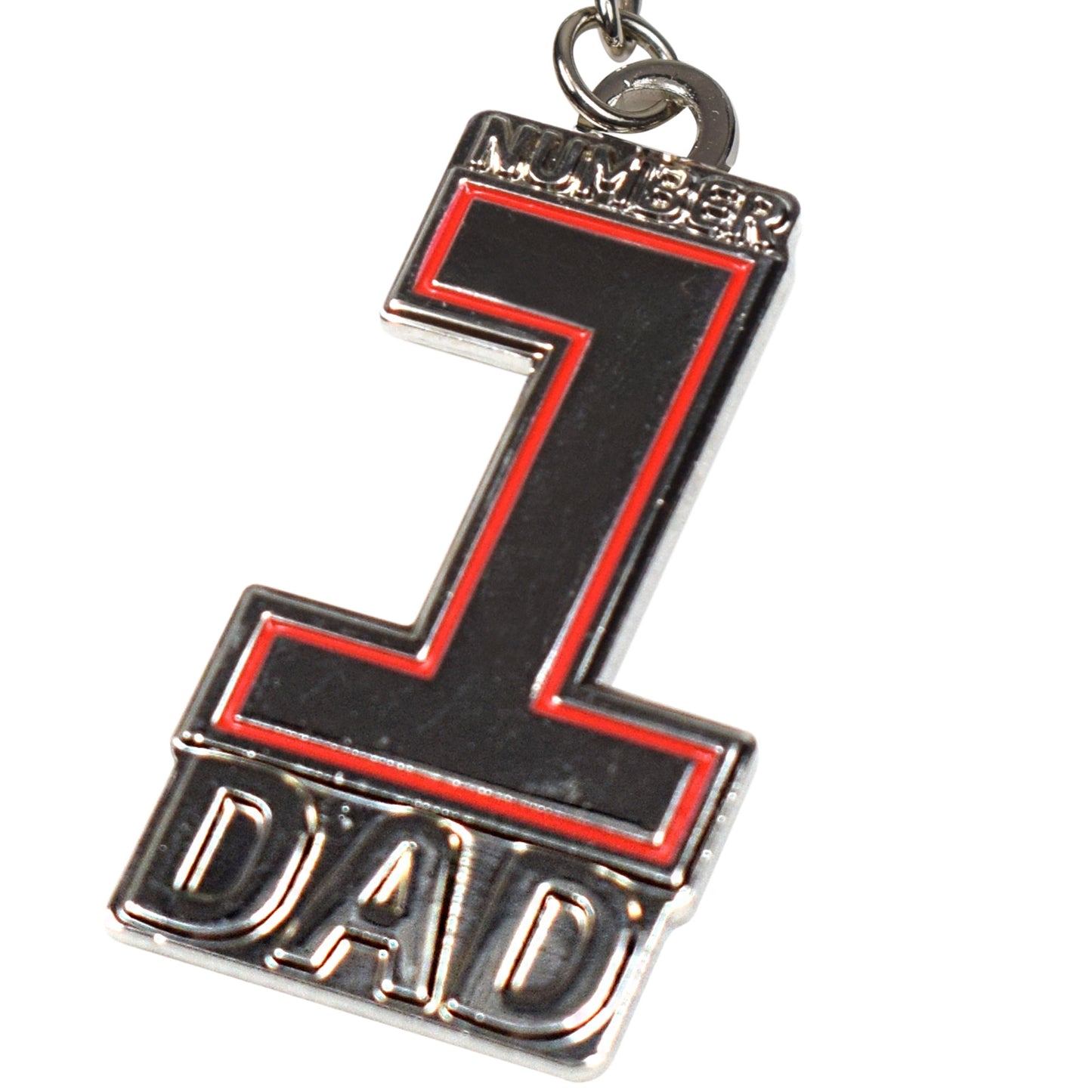 Number 1 Dad Keyring