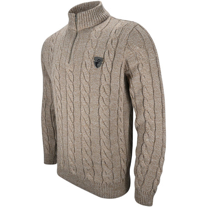 Adults Lakeside 1/4 Zip - Taupe