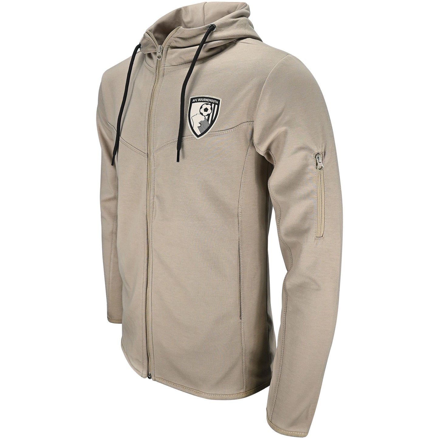 Adults Landmark Full Zip Hoodie - Stone