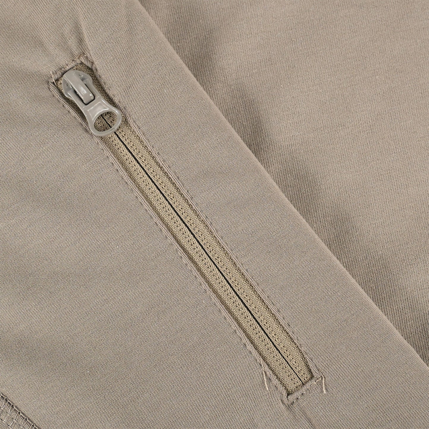 Adults Landmark Full Zip Hoodie - Stone