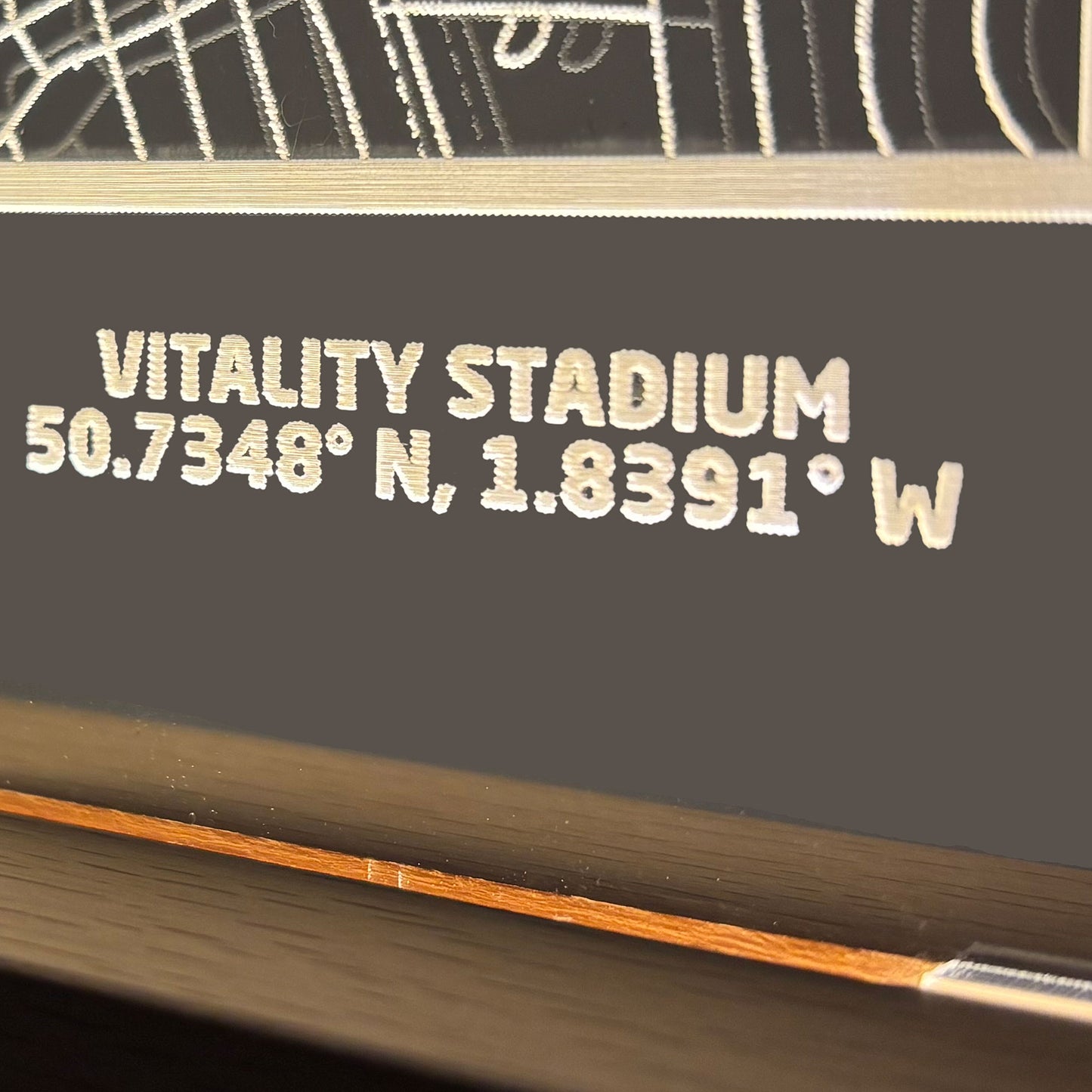 Stadium Map LED Light